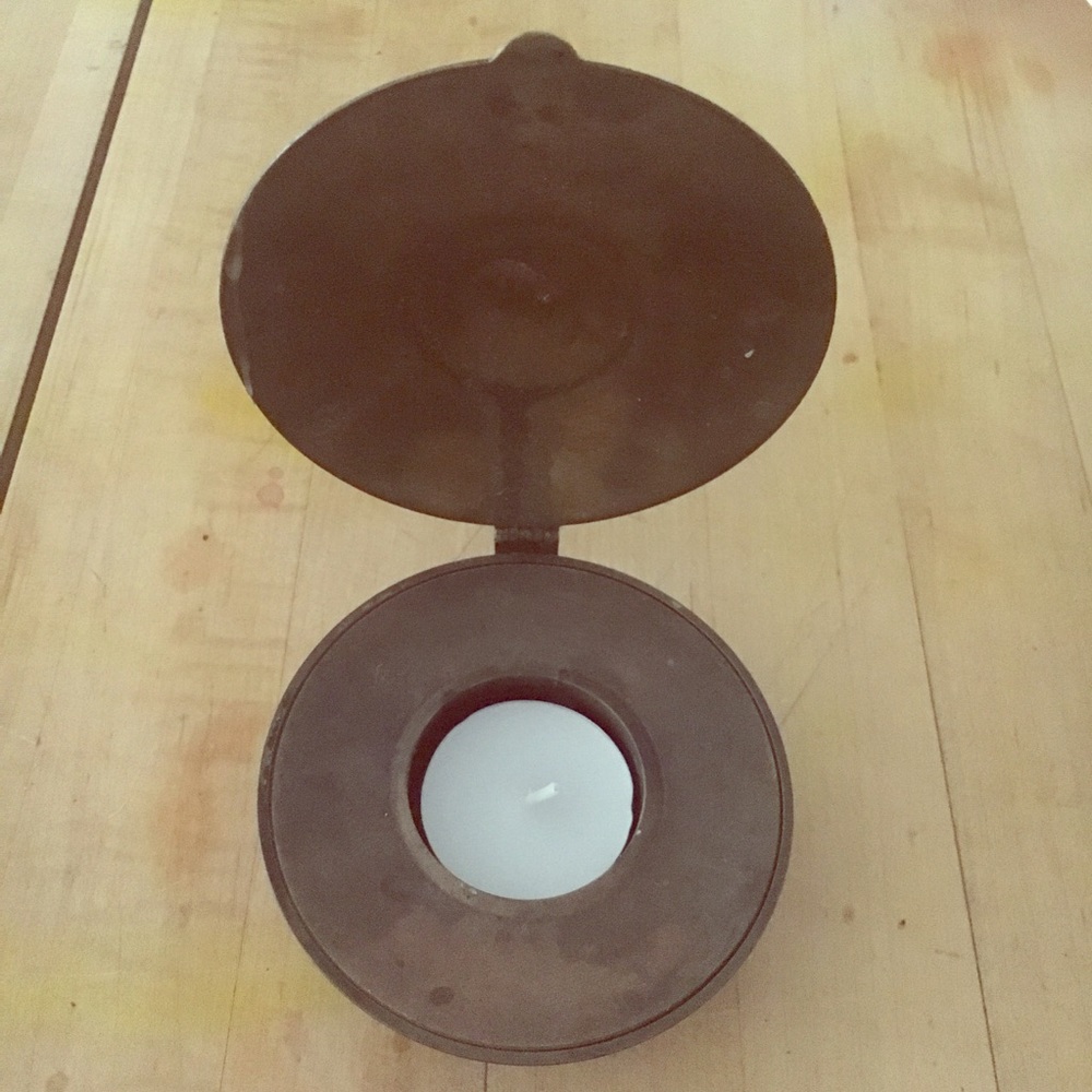 Brass Votive Candle Holder